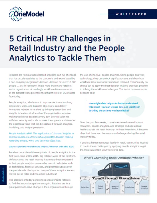 5 Critical Hr Challenges Facing Retail And How People Analytics Tackles Them 8958