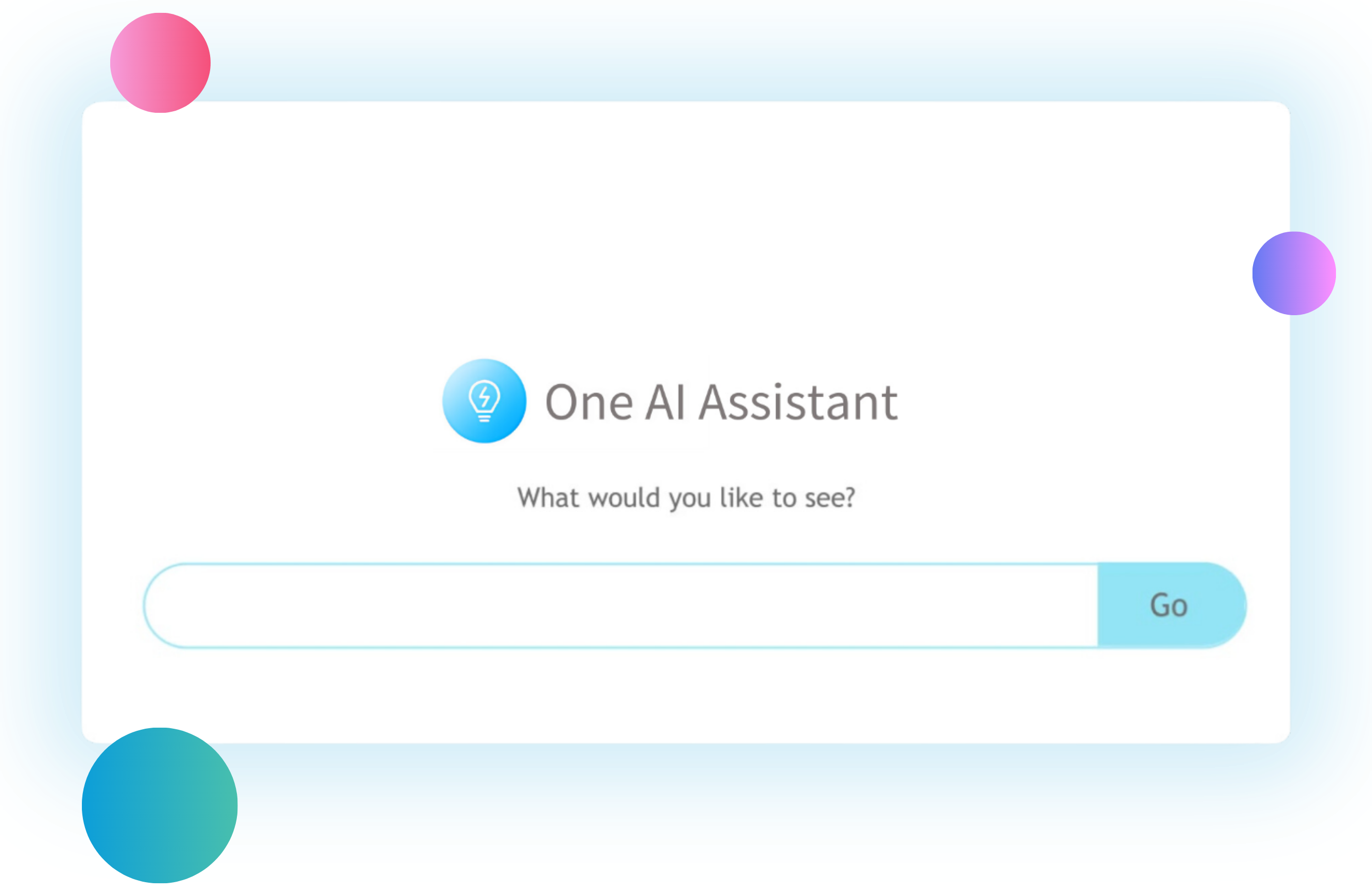 One AI Assistant-1