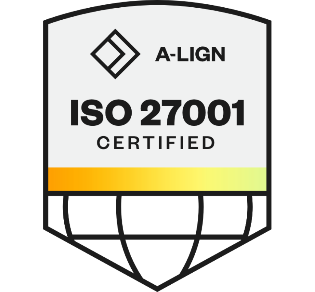 iso 27001 certified badge