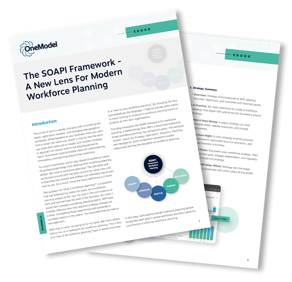 The SOAPI Framework - A New Lens for Modern Workforce Planning
