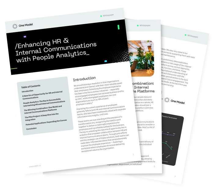Whitepaper - Enhancing HR and Internal Communications