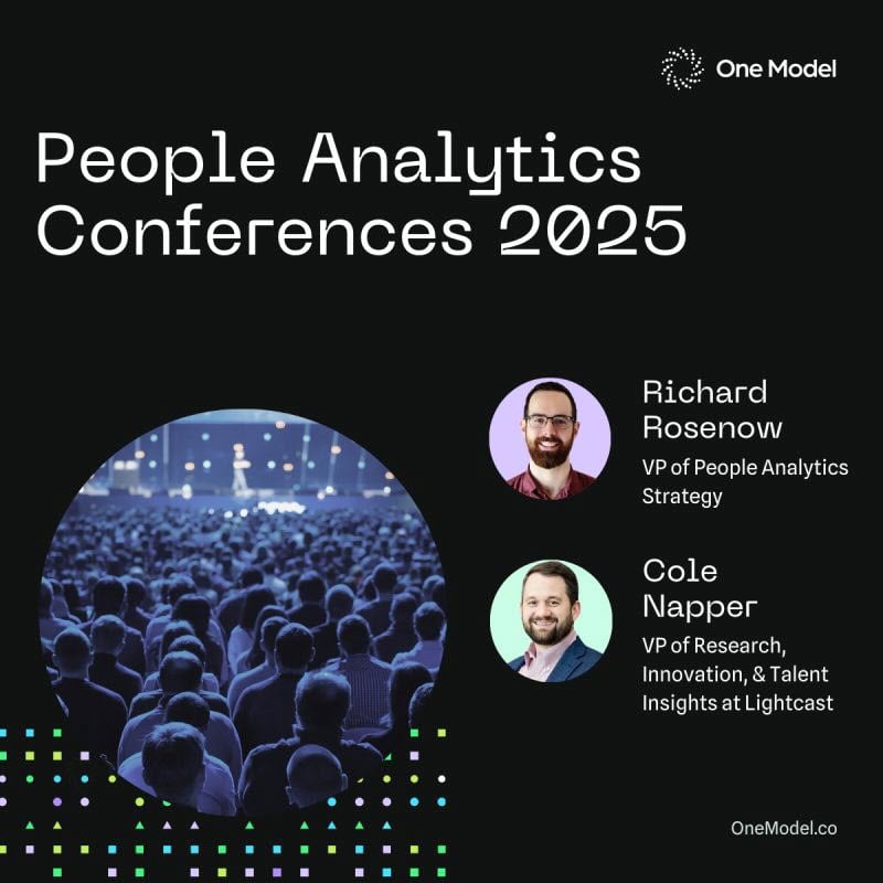 Community Series: 2025 People Analytics Conferences